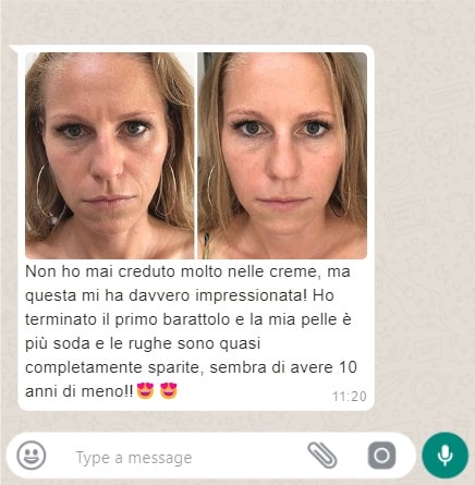 Crema antirughe e occhiaie 5
