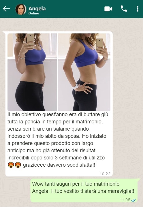 Aloe vera pura snellente testimonianza 1