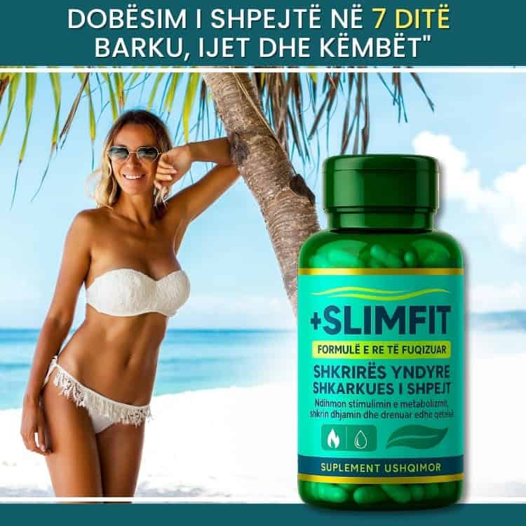Integratore Slimfit Draining per drenaggio e metabolismo, con estratti naturali.