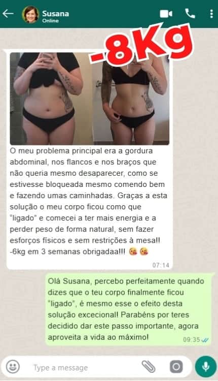 Prima e dopo perdita di peso con metodo detox PT.